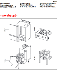 Ersatzteile 2003 für WTC 45-B/60-A