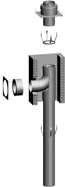 WOLF Abgassystem Schachteinbau