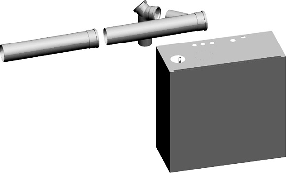 Abgassystem MGK Reihe DN160-200 Erweiterung