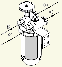 Zweistrang- und Einstrang-Heizölfilter mit automatischer Entlüftung von AFR