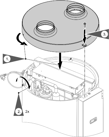 Abluftdeckel Vitocal 161-A