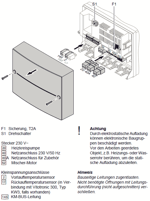 Anschlüsse Erweiterungssatz