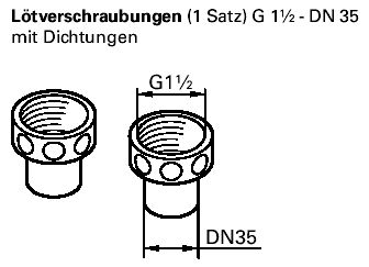 Lötverschraubungen