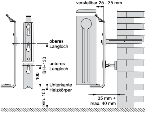 Viessmann Bohrkonsolen für Heizkörper - 7527880  Loebbeshop Heizung und  Ersatzteile online einkaufen