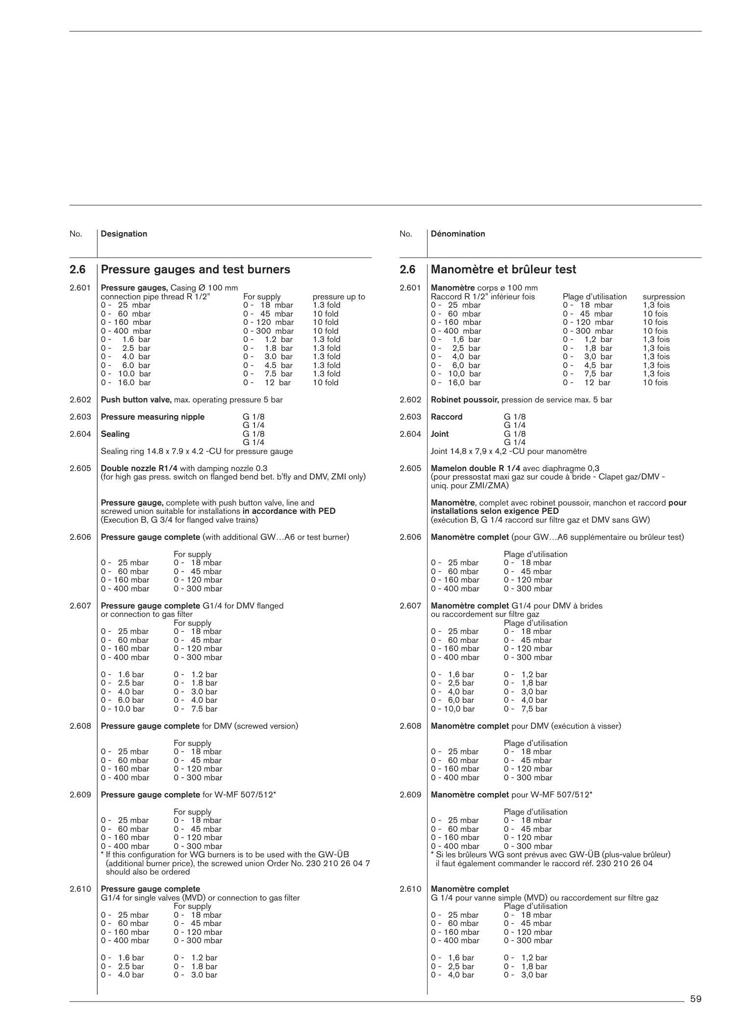 Explosionszeichnung Weishaupt Ersatzteilliste 83021280 – PDF-Seite 59