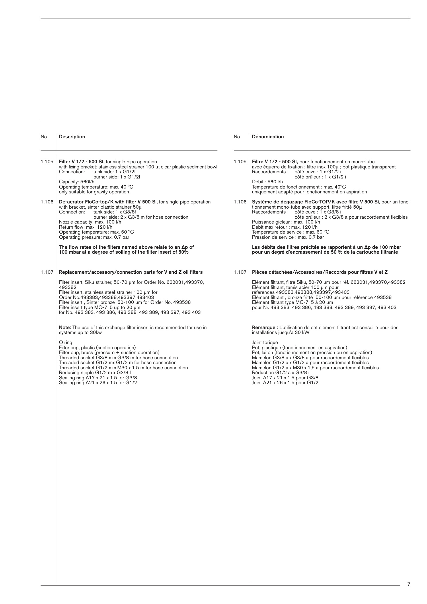 Explosionszeichnung Weishaupt Ersatzteilliste 83021280 – PDF-Seite 7