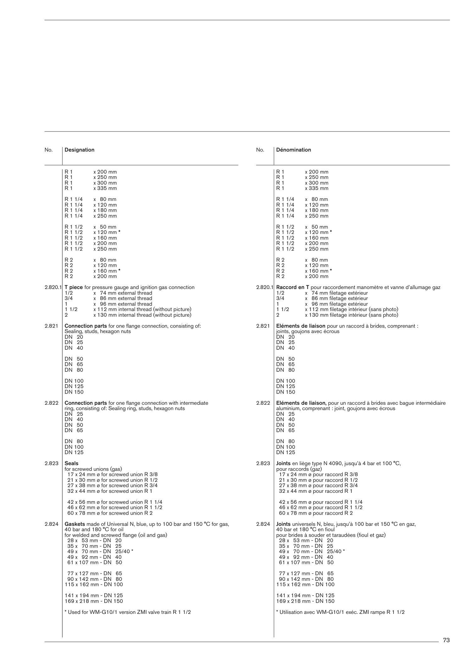 Explosionszeichnung Weishaupt Ersatzteilliste 83021280 – PDF-Seite 73