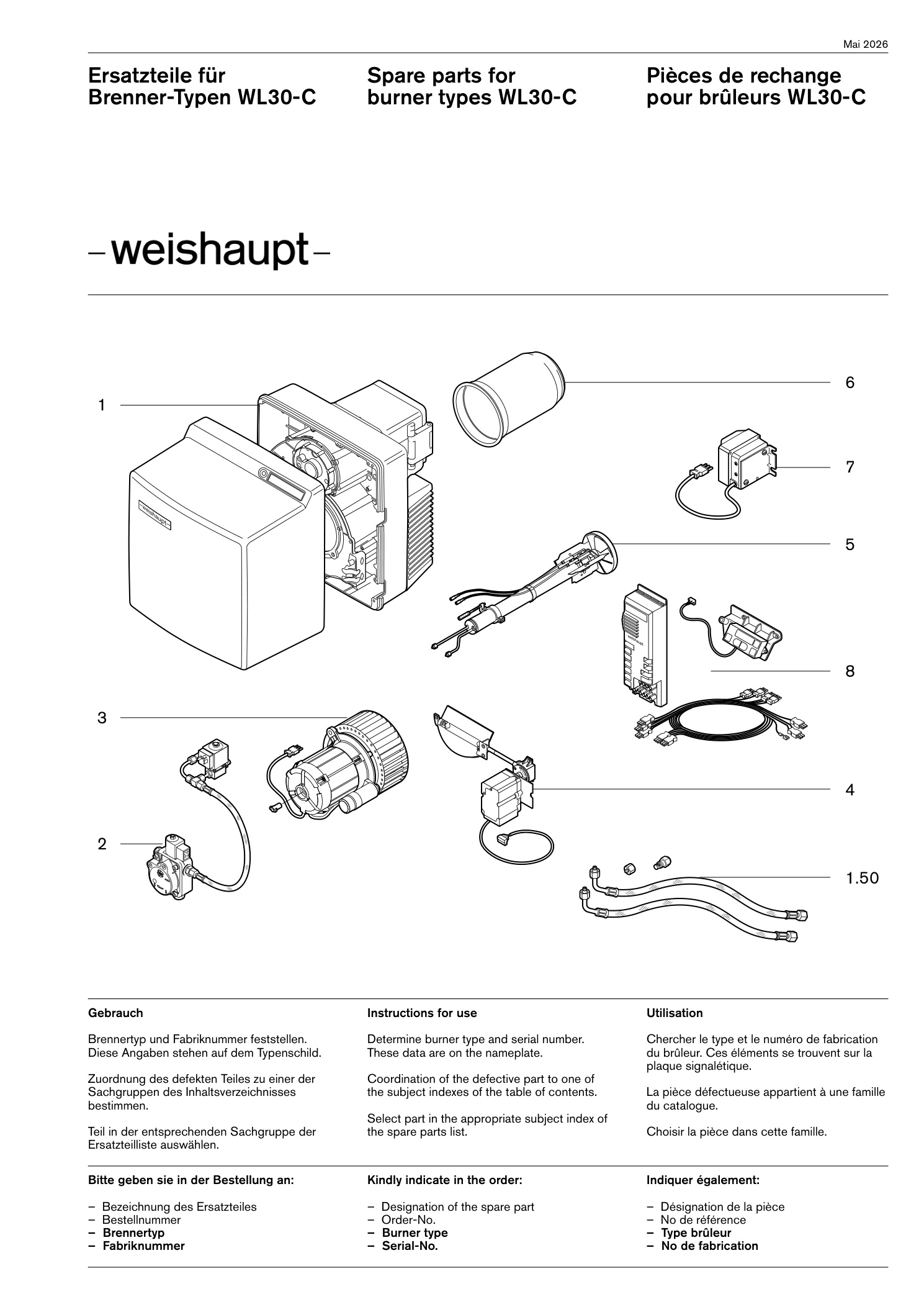 Brennergehäuse / Burner housing