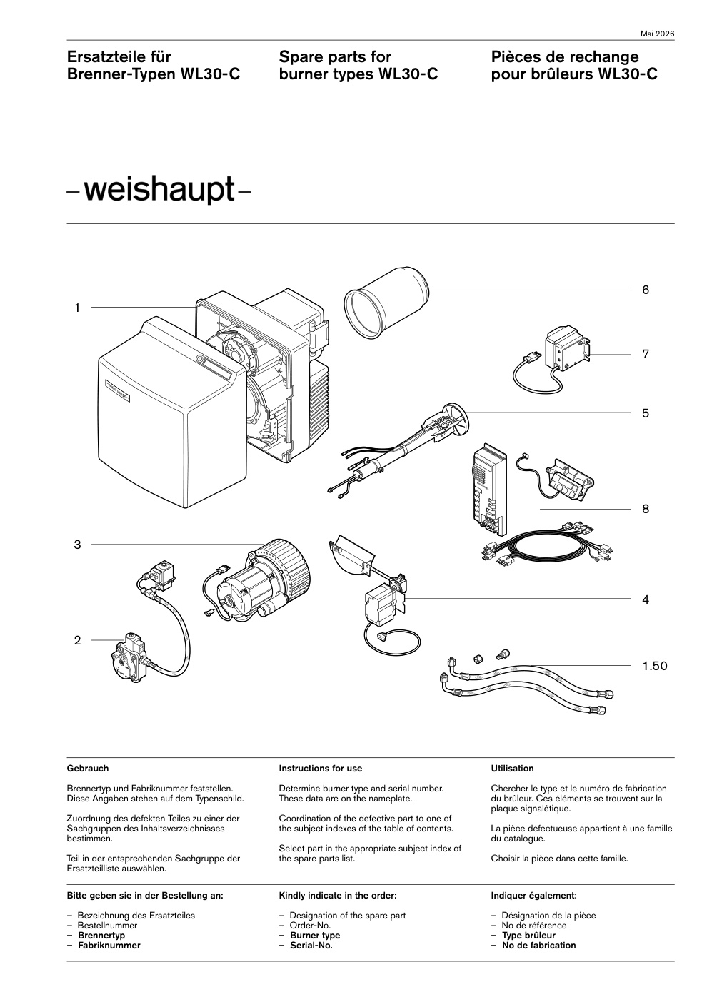 Weishaupt Brenner WL30-C