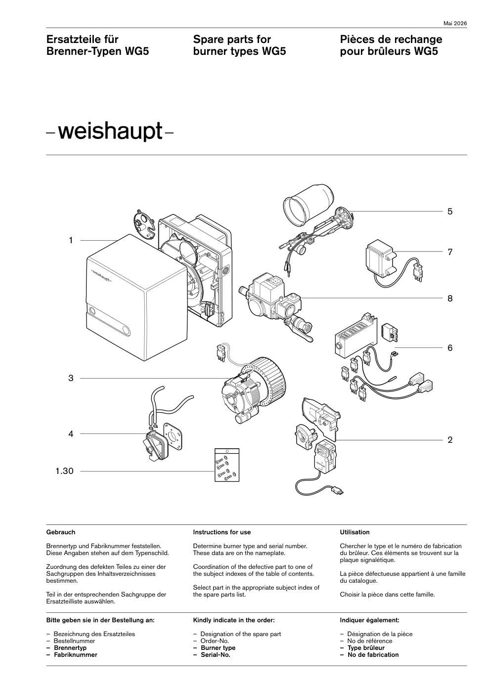 Weishaupt Brenner WG5