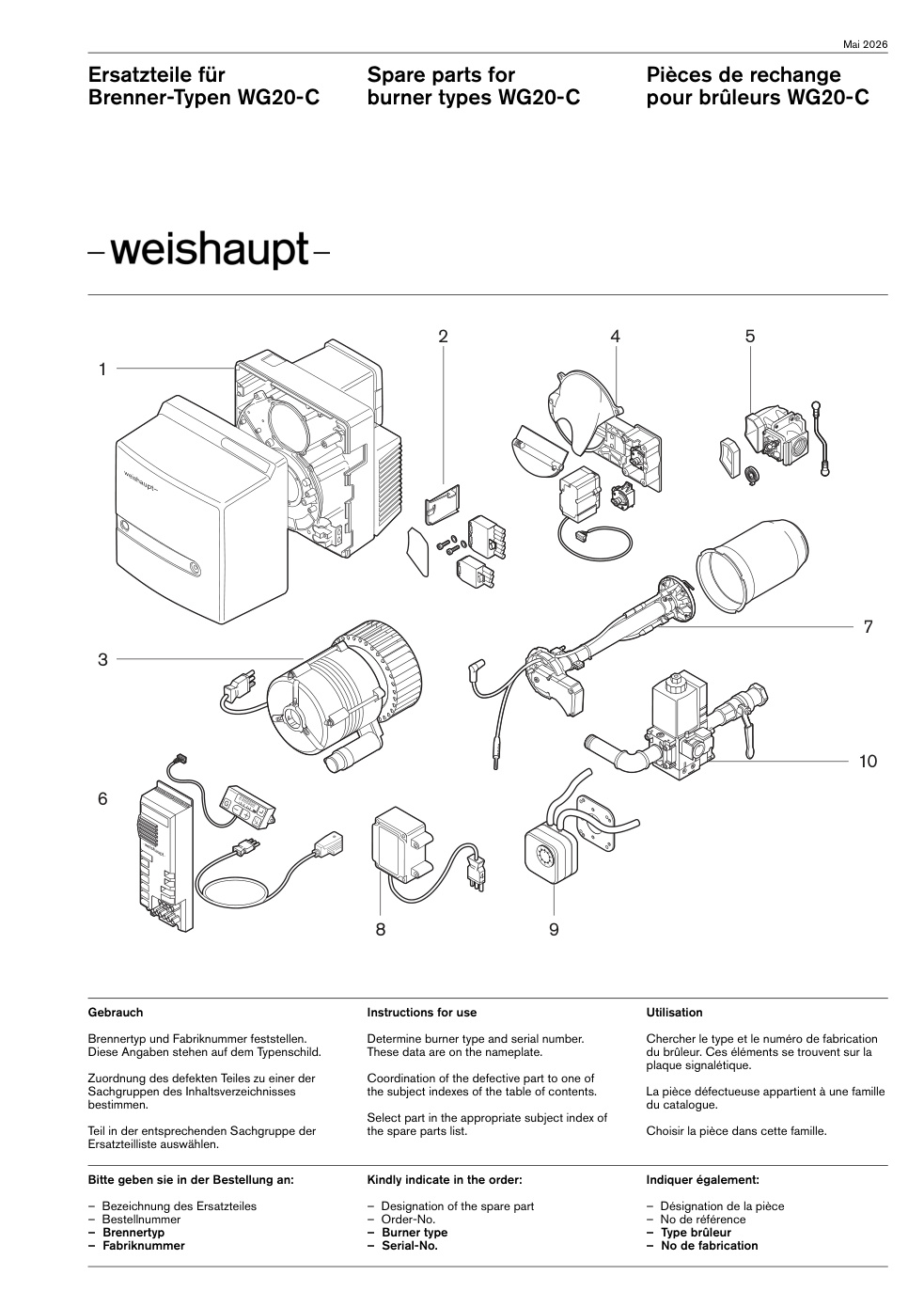Weishaupt Brenner WG20-C