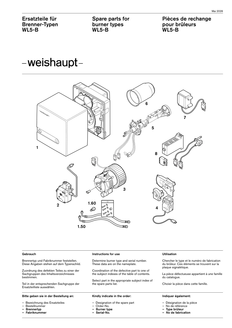 Weishaupt Brenner WL5-B