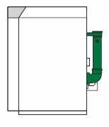 Bild von Kesselanschluss-Set Bogen 87° DN125 
