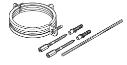 Bild von Rohrschelle DN 110 mit Stockschraube