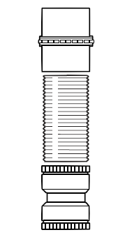 Bild von Reparaturset Flexrohr DN 110
