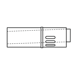 Bild von Wanddurchführung INOX/PP 125/80
