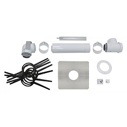Bild von Basis-Anschluss-Set 80/125 koaxial Schacht