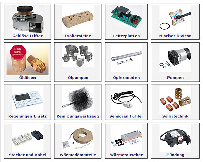 Viessmann Ersatzteile Verbrauchsmaterialien