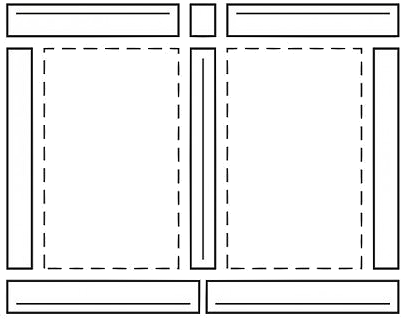 Bild von Indach Grundset nebeneinander