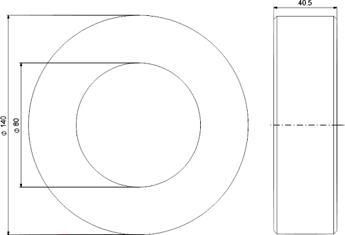 Bild von Ausgleichsstück DN80/DN80