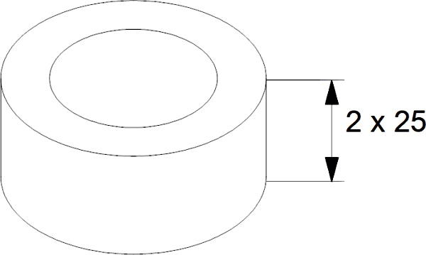 Bild von Ausgleichsstück DN100/DN100