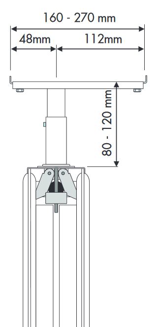 Fensterbankträger QX3 - 7663211