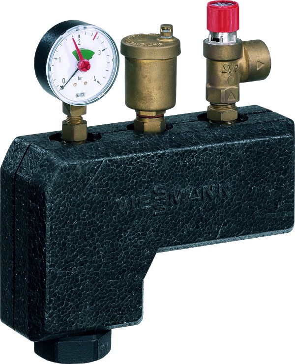 Bild von Kleinverteiler mit Armaturen 50-100kW
