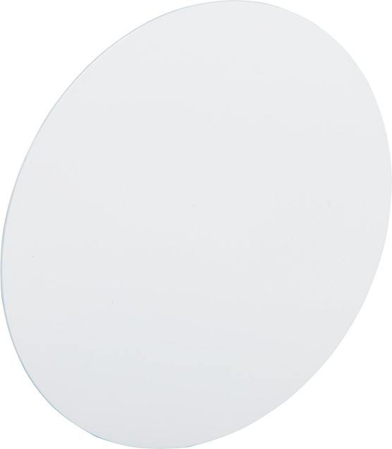 Bild von Designblende rund weiß für Zuluft und Abluft