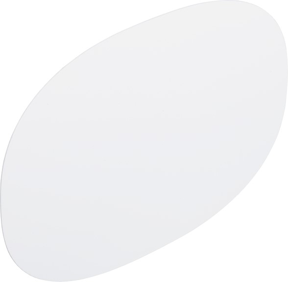Bild von Designblende elliptisch weiß Zuluft und Abluft
