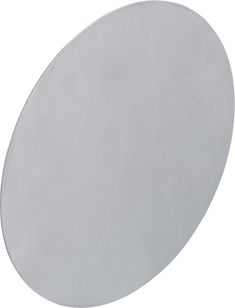 Bild von Designblende rund Edelstahloptik Zuluft und Abluft