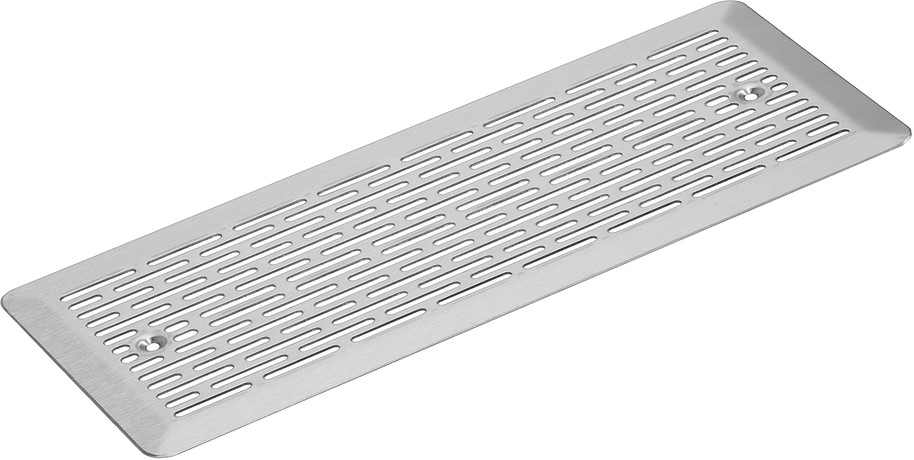 Bild von Abdeckgitter Wandauslass Edelstahloptik