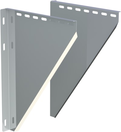 Bild von Konsolbleche (Paar) - Wandabstand 150-250mm (22)