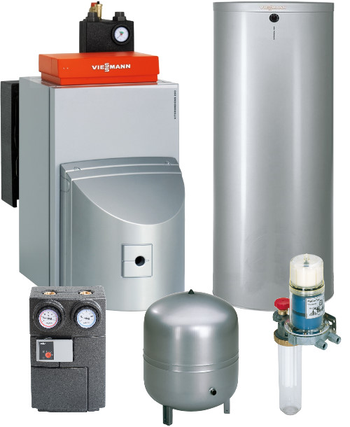 Bild von Paket Vitorondens 200-T 20,2 kW ohne Mischer, mit Vitocell 100-V CVAA 160 Liter