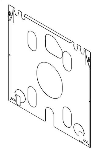 Bild von Verkleidung Rückwand RD NK/NU-17-40