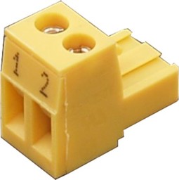 Bild von Gegenstecker 2-polig gelb - eBus, VF1, VF2, RLF, E1