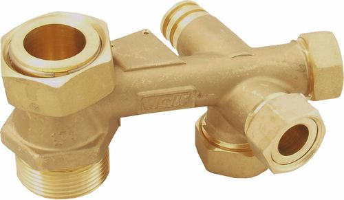 Bild von Verteilerblock Rücklauf G 1 1/4" komplett