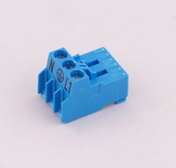 Bild von Gegenstecker 3-polig blau - LP, A1, SKP1