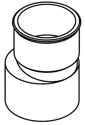 Bild von Übergang 50/63mm für Ölbrenner RLU