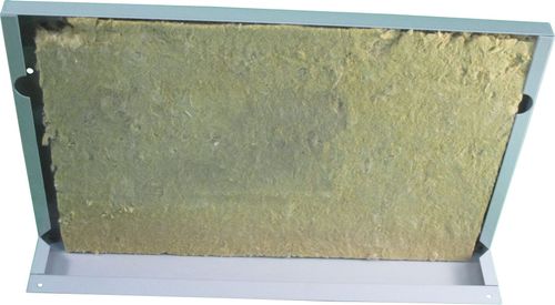 Bild von Frontblech mit Dämmung FFS-14