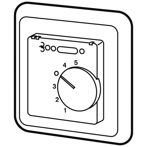 Bild von Raumtemperaturregler Heizen/Kühlen 