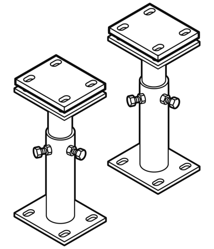 Bild von Standkonsole-Set WHT