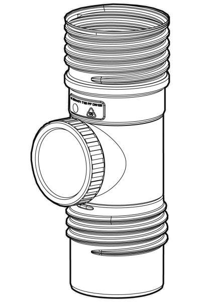 Bild von Revisionsstück für Flexrohr DN 160