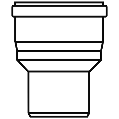 Bild von Aufweitung PP zentrisch DN125-DN160 