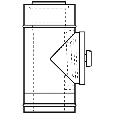 Bild von AZ-Revisionsstück INOX/PP 125/80
