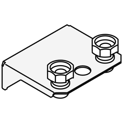 Bild von Wandkonsole WHÜ-A-DN25-1''