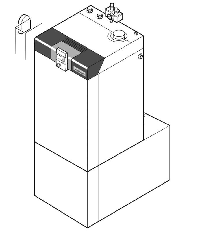 Bild von Ölbrennwert Paket WTC-OB 18-B W-KSK-WAB155