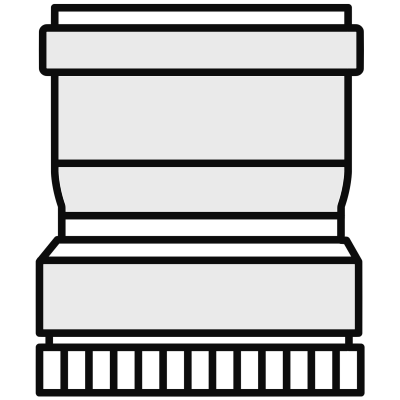 Bild von Flexrohr Adapter-Set PPs Ø 60 mm