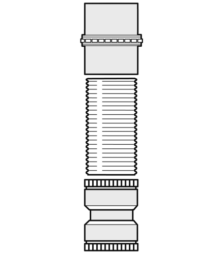 Bild von Reparaturset Flexrohr DN 80