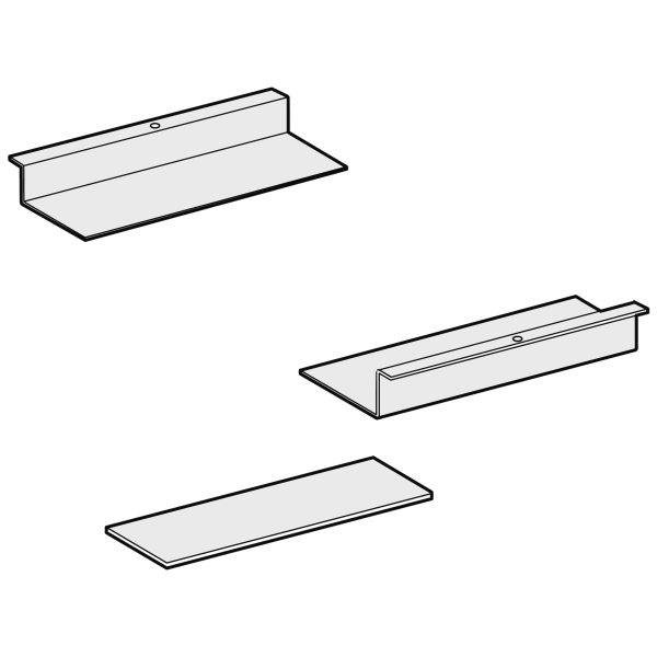 Bild von Lastaufnahmewinkel-Set WTS-F2 horizontal