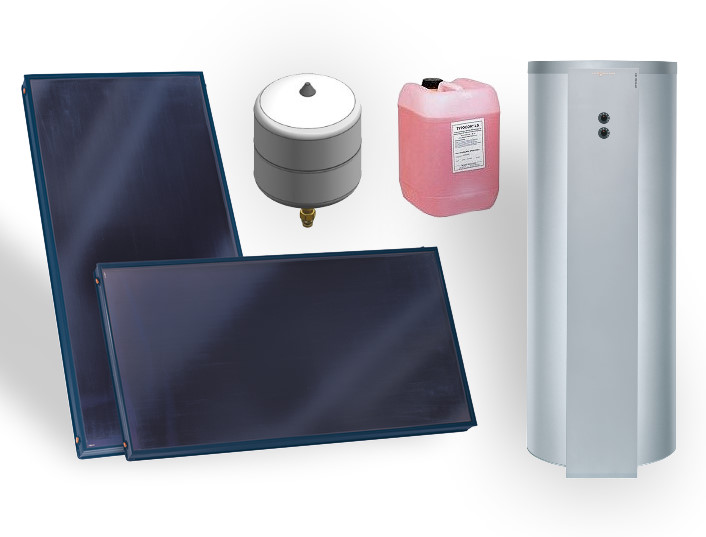 Viessmann Solarpakete Vitosol 200-FM - Trinkwassererwärmung ...